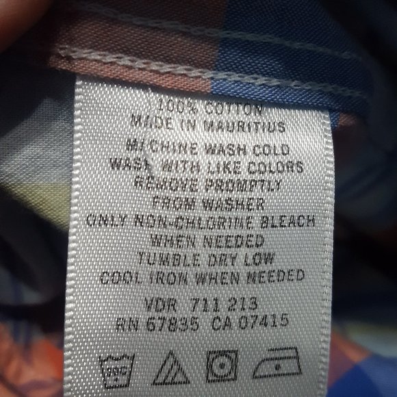 Nautica Men's Plaid Button Down Shirt - Picture 6 of 7